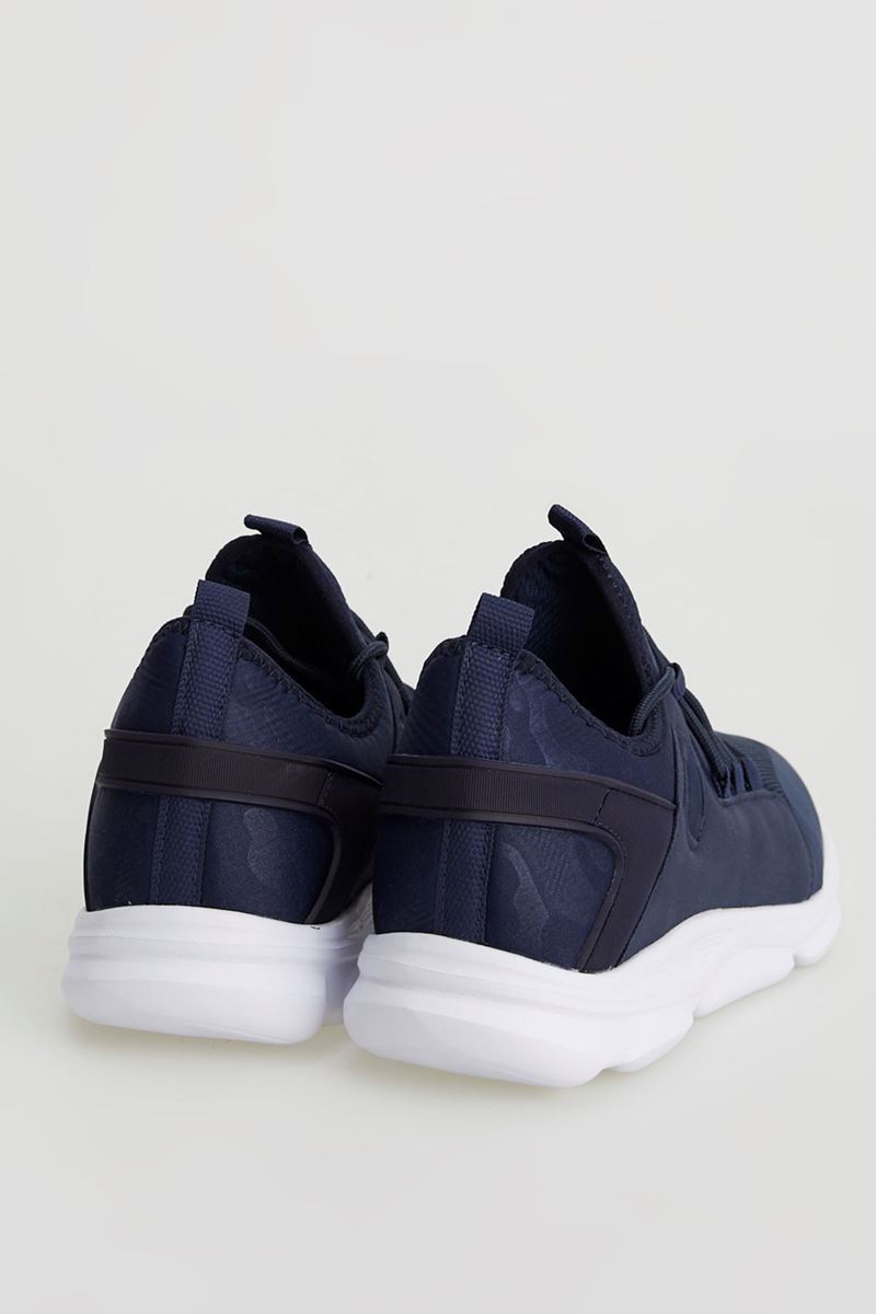 Picture of 1636 Forza Navy Blue White Faylon Sole Men Sport Shoes
