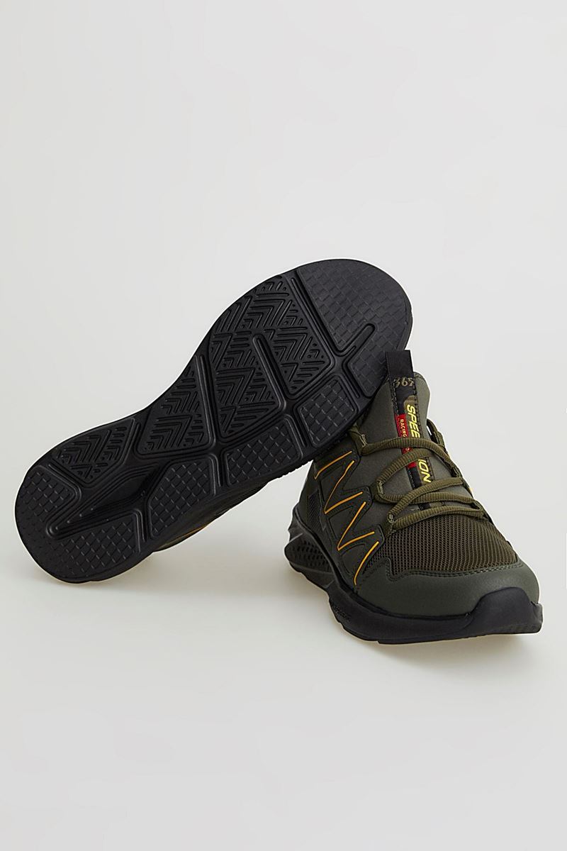 Picture of 2168 Forza Khaki Black Faylon Sole Men's Sport Shoes