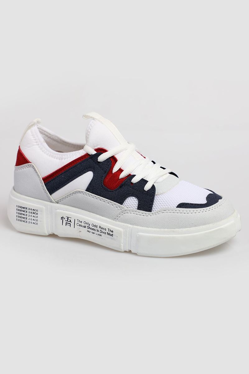 Picture of 19805 Forza White Navy White Faylon Sole Men's Sport Shoes