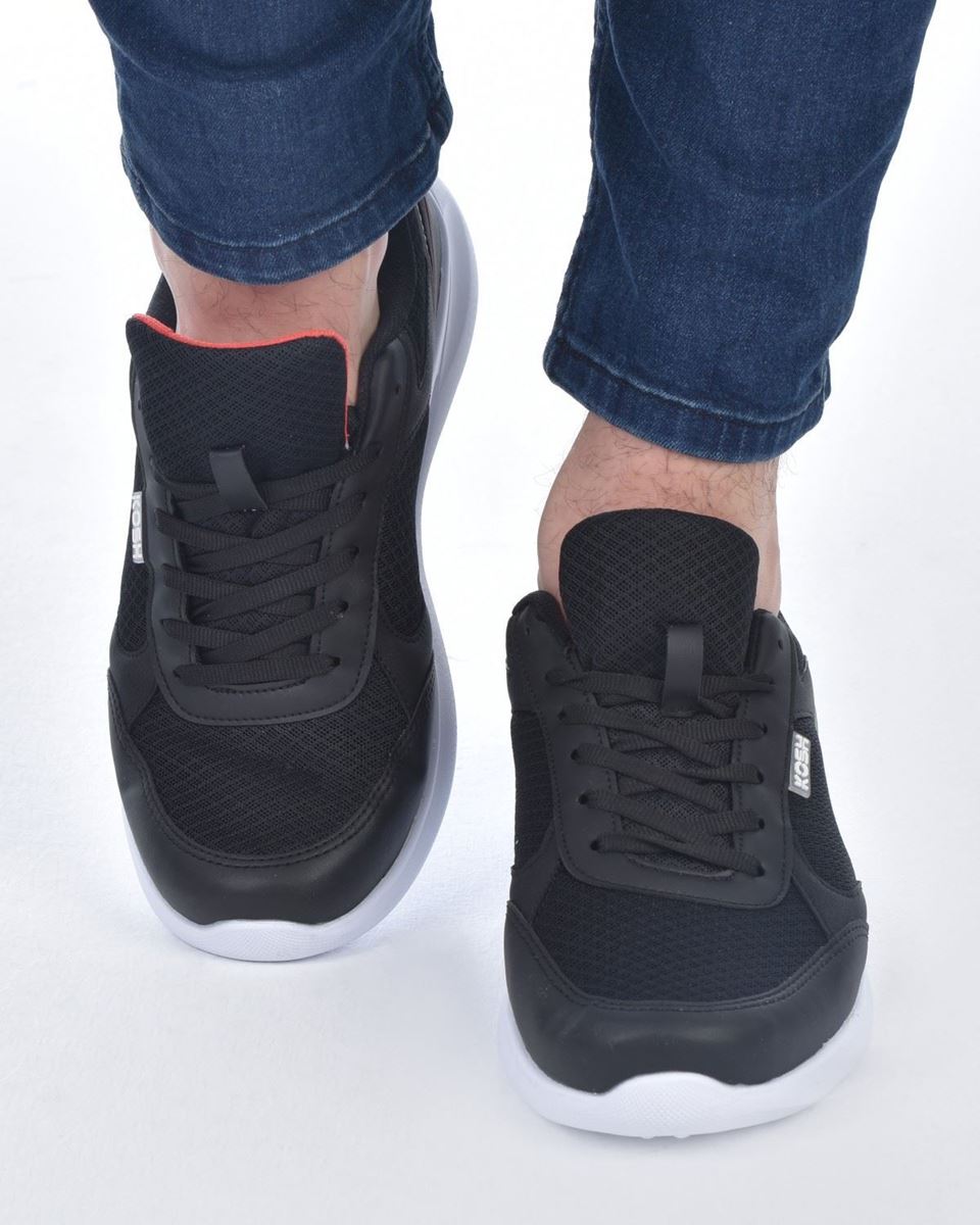صورة Kosh CESAR001-0 Siyah Erkek Ayakkabı