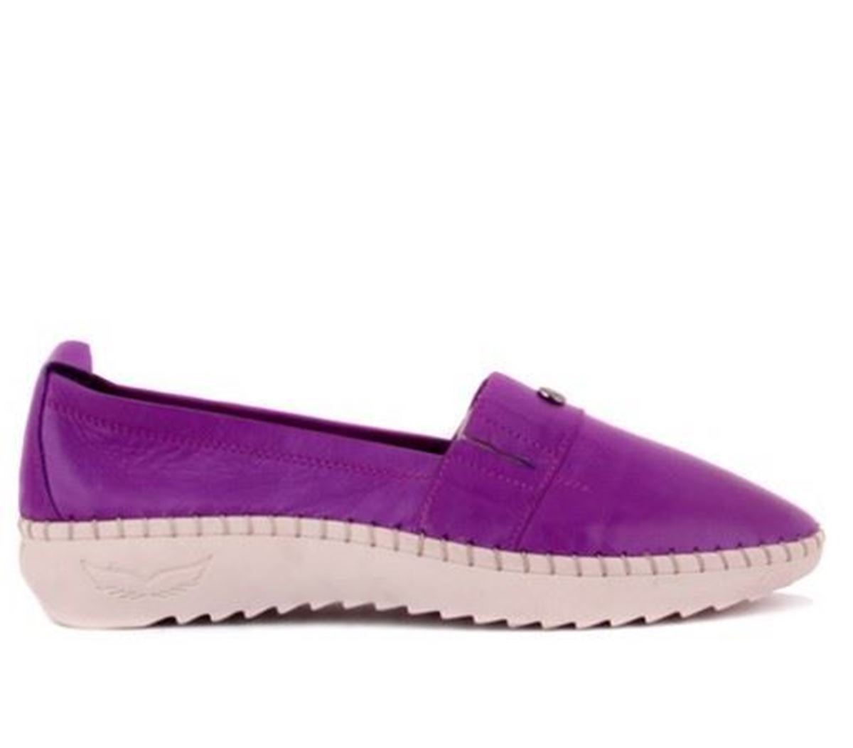 Sail Lakers - Mor Deri Kadın Günlük Ayakkabı resmi