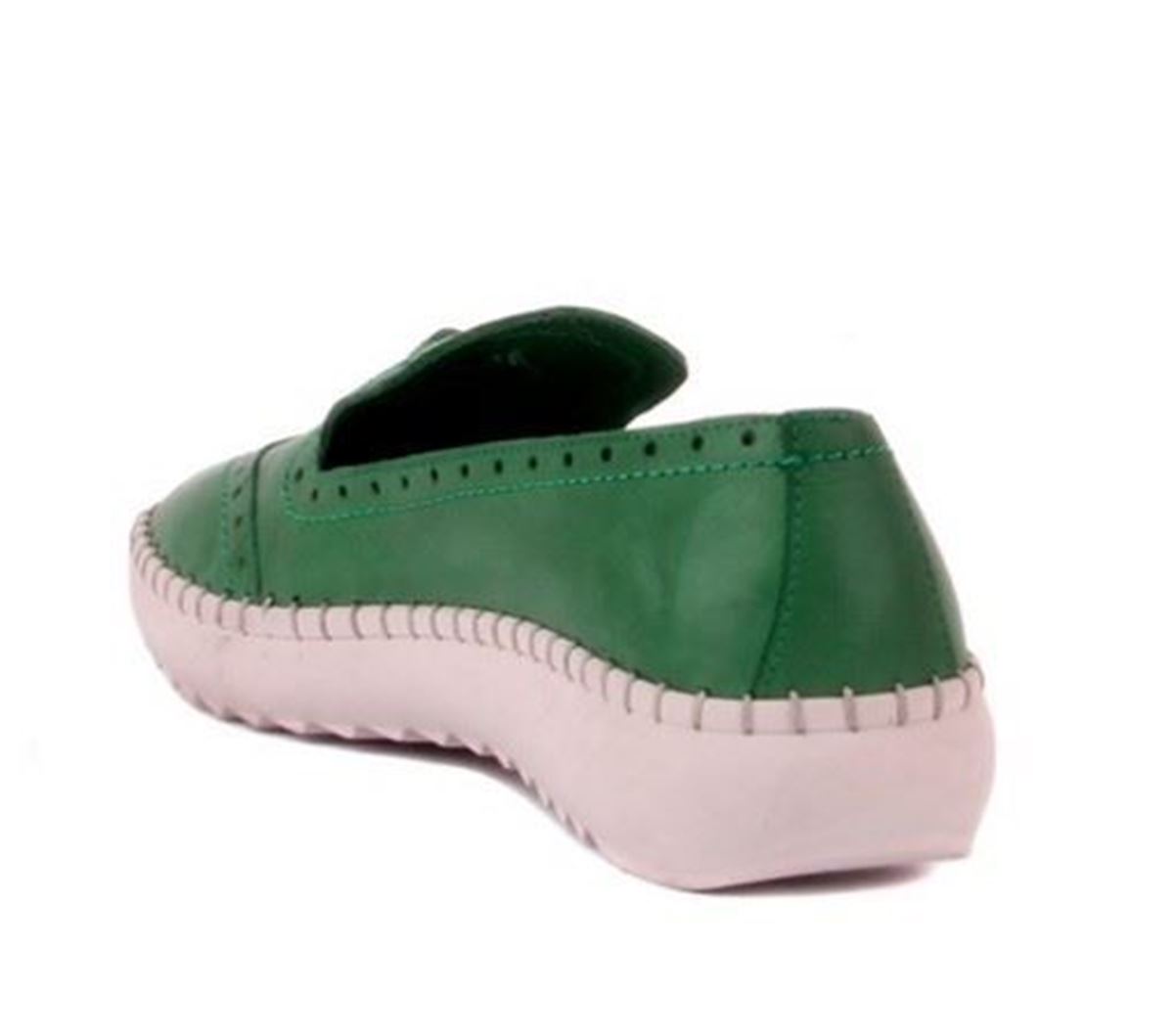 Sail Lakers - Yeşil Deri Kadın Günlük Ayakkabı resmi