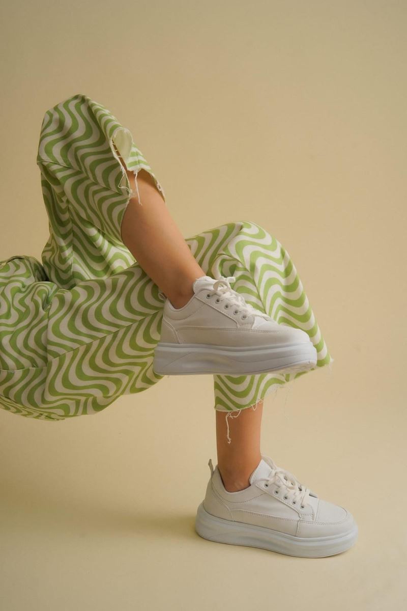 صورة Pilla Beyaz Kadın Ayakkabı