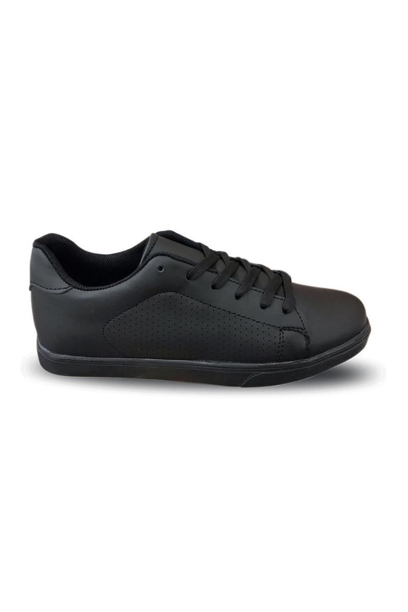 Picture of Luper 4167 Black Thermo Sole Shoes