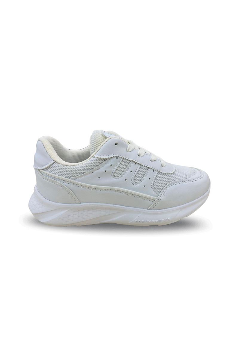Picture of Luper 9671 White Fylon Sole Shoes